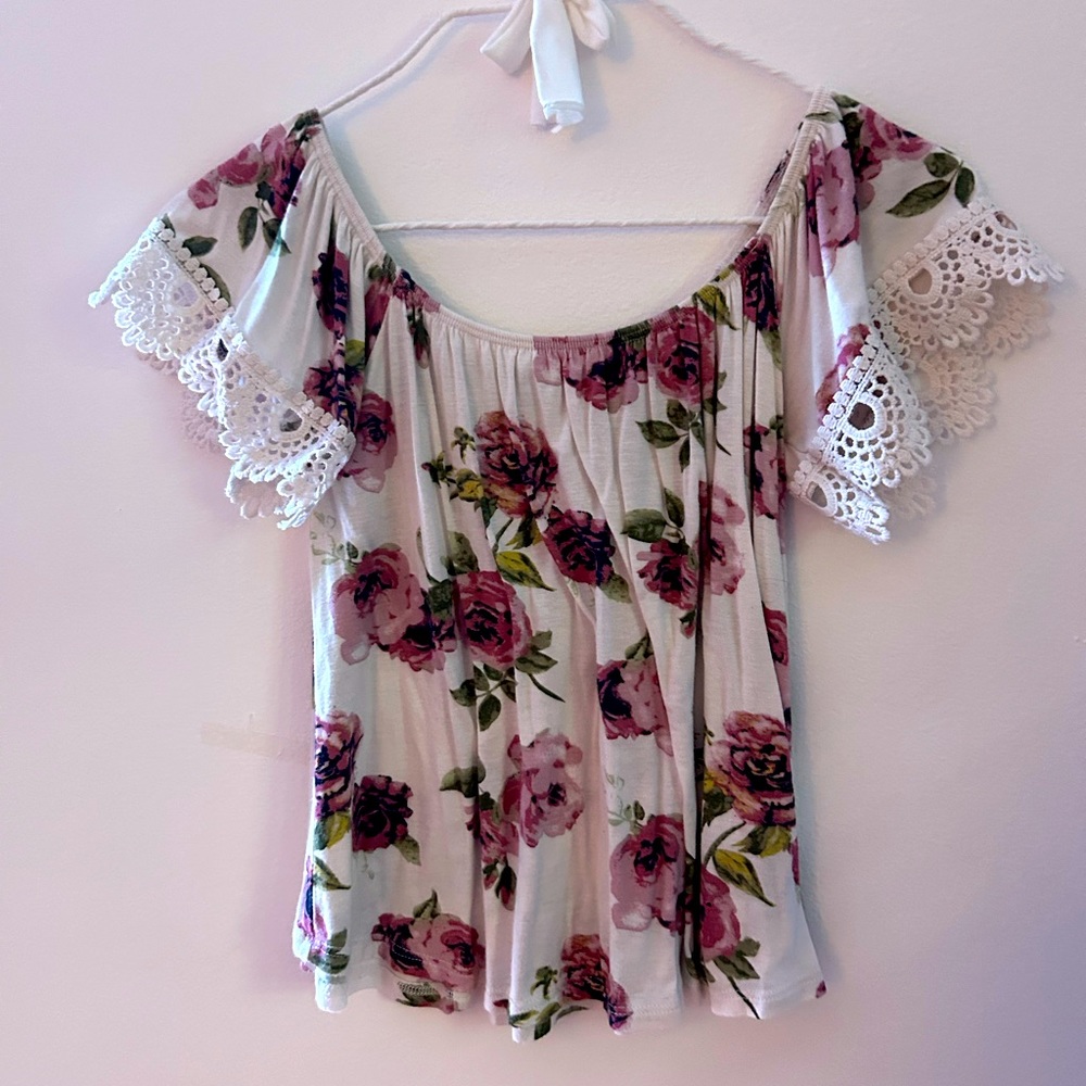 Floral Lace Blouse